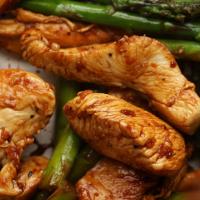Lemon Chicken And Asparagus Stir-Fry (Under 500 Calories) Recipe by Tasty image