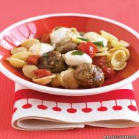 Pasta with Turkey Meatballs and Bocconcini_image