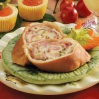 Ham and Swiss Stromboli image