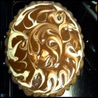 Chocolate Eggnog Swirl Pie image