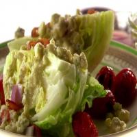 Wedge Salad with Grilled Grape Tomatoes and Blue Cheese Vinaigrette_image