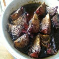 Roasted Red Onions With Butter, Honey, and Balsamic image
