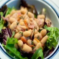 Cannellini Beans With Herbs and Prosciutto image