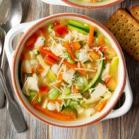 Quick and Healthy Turkey Veggie Soup_image