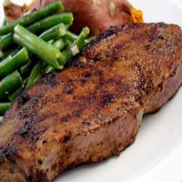 Roadhouse Steaks With Ancho Chile Rub image