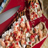 Shrimp, Artichoke and Fresh Ricotta Flatbread_image