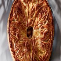 Puff-Pastry Poached-Pear Pie image