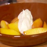 Baked Nectarines with Greek Yogurt and Honey image