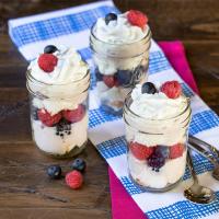 Mini Berry Trifles in a Jar_image