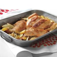 Spatchcocked Chicken with Potatoes_image