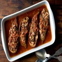 Eggplant Stuffed With Rice and Tomatoes_image