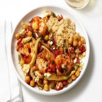 Greek Shrimp and Couscous image