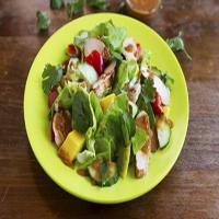Chicken and Mango Salad with Spicy Peanut Dressing_image