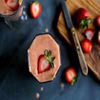 Frozen Strawberry-Coconut Smoothie With Pomegranate Molasses image