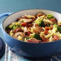 Pasta & Broccoli Sausage Simmer Recipe - (4.7/5)_image