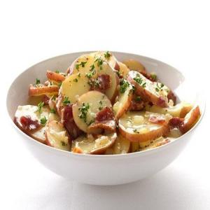 Healthified Hot German Potato Salad_image