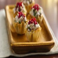 Cranberry Chicken Phyllo Cups image