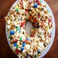 Popcorn Rice Krispie Bundt Cake image