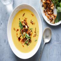 Butternut Squash and Green Curry Soup image