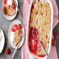 Strawberry Rhubarb Dump Cake image