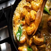 Coconut Shrimp Curry With Mushrooms image