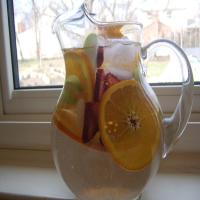 Fruited Water (Apples, Oranges and Strawberries) image