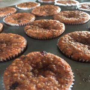 Blueberry Oatmeal Chia Seed Muffins_image