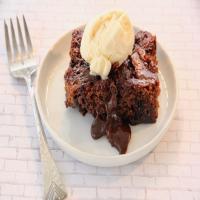 Low-Fat Chocolate Pudding Cake image