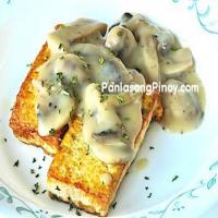 Tofu with Mushroom Gravy_image