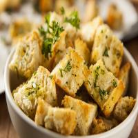 Herbed Garlic and Parmesan Croutons_image