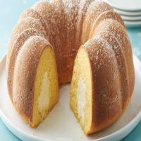 Crème-Filled Golden Bundt Cake image
