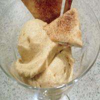 Pumpkin Ice Cream With Spiced Pita Chips_image