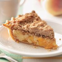 Sour Cream Peach Pecan Pie image