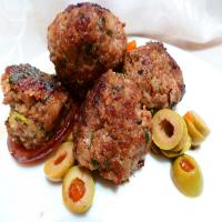Spanish Meatballs With Green Olives image