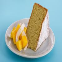 Green Tea Genoise Sponge Cake_image