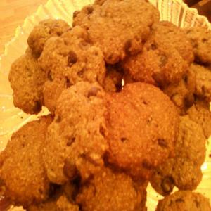No Flour Chocolate Chip Oatmeal Cookies_image