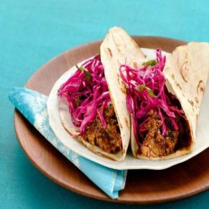 Brisket Tacos With Red Cabbage_image