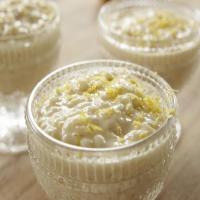 Lemon Rice Pudding image