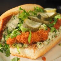 Captain Jack's Fried Fish Sandwich with Homemade Tartar Sauce_image