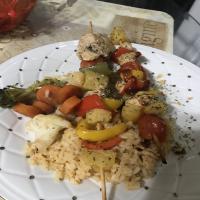 Baked Chicken Kabobs image