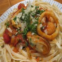 Tomato Seafood Marinara Pasta_image