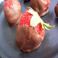 Lighter Chocolate Covered Strawberries_image