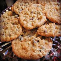 Cranberry-Orange Crispy Oatmeal Cookies image
