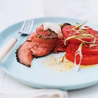 London Broil with Soy Citrus Mayonnaise_image