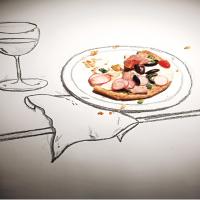 Tuna, Fresh Mozzarella, and Basil Pizza image