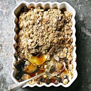 Baked apple & toffee crumble_image