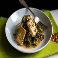Stir-Fried Tofu and Escarole image