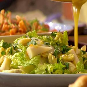 Hearts of Romaine, Palm and Artichoke with Citrus Dijon Dressing_image