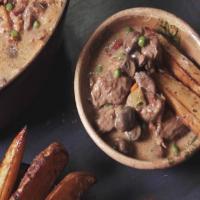 Lamb Stew with Sherry and Mushrooms image
