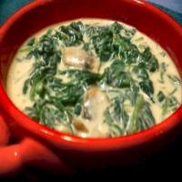 Easy Skillet Creamed Spinach image